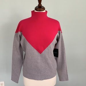 Cynthia Rowley Mockneck Sweater sz M